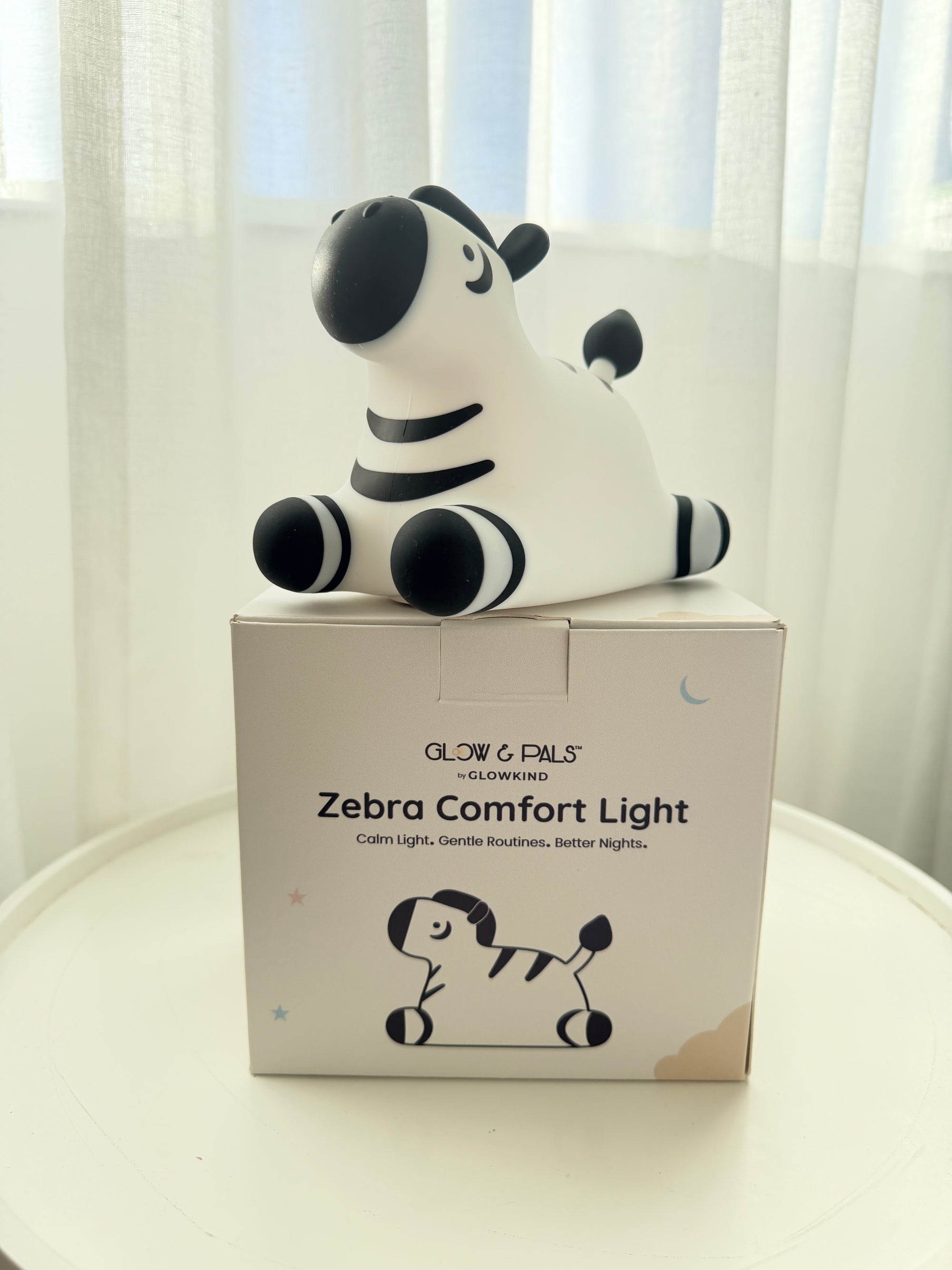 GlowKind Zebra Calm-Tech night light for babies and toddlers , kids New Zealand