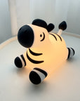 Zebra comfort night light by GlowKind – soft amber glow for children's bedroom