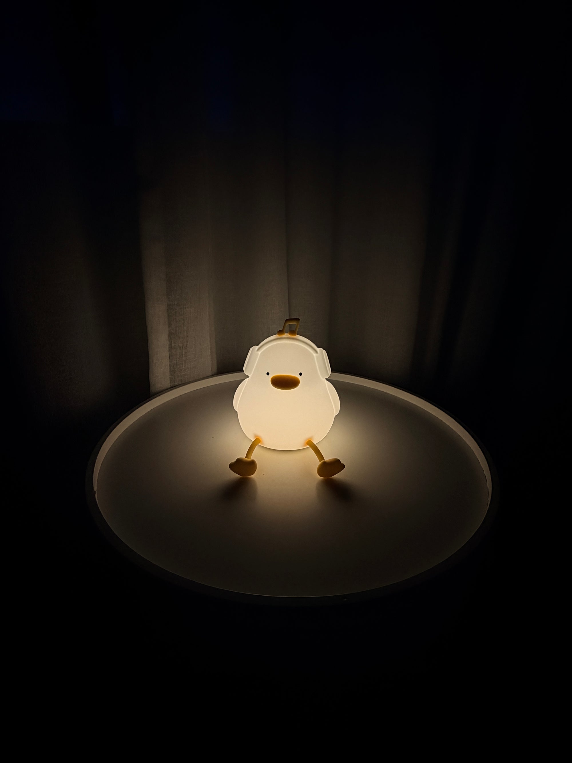 GlowKind Duck silicone kids night light – warm cheerful glow for kids NZ