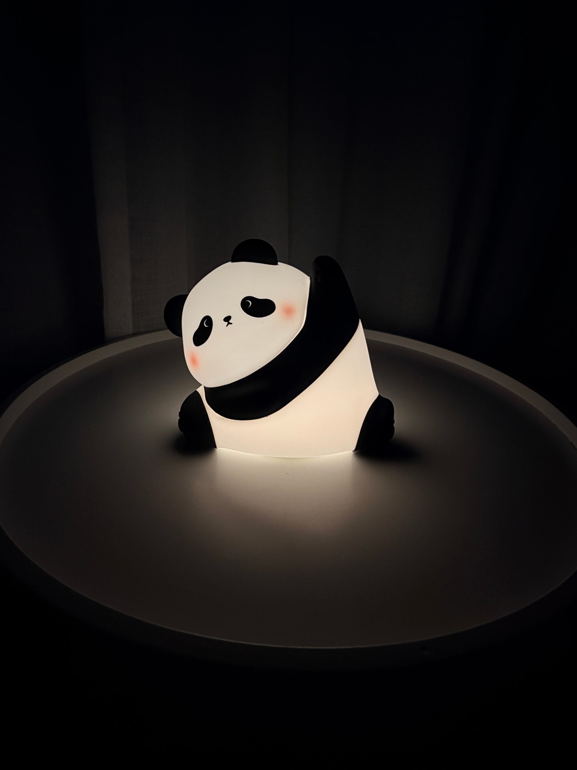 GlowKind Panda silicone kids night light – soothing bedtime glow NZ