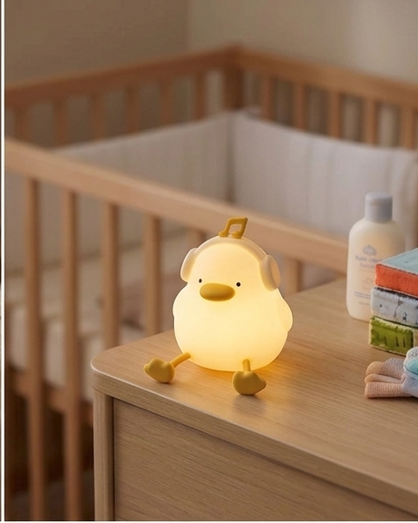 Duck Comfort Night Light – Silicone Kids Night Light NZ